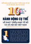 10 hành động cụ thể về phát triển kinh tế số và xã hội số Việt Nam