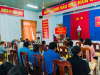 Phòng Tư pháp thị xã Hòa Thành phối hợp với Trung tâm trợ giúp pháp lý nhà nước tỉnh Tây Ninh thực hiện truyền thông trợ giúp pháp lý kết hợp tư vấn pháp luật tại xã Long Thành Nam