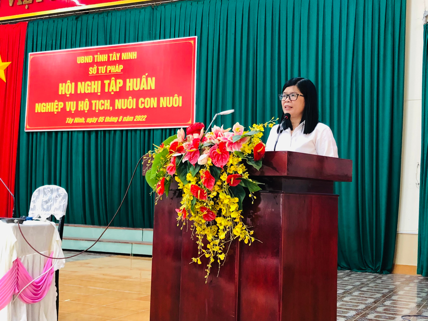 Sở Tư pháp tỉnh Tây Ninh tổ chức Hội nghị tập huấn nghiệp vụ công tác hộ tịch và nuôi con nuôi năm 2022